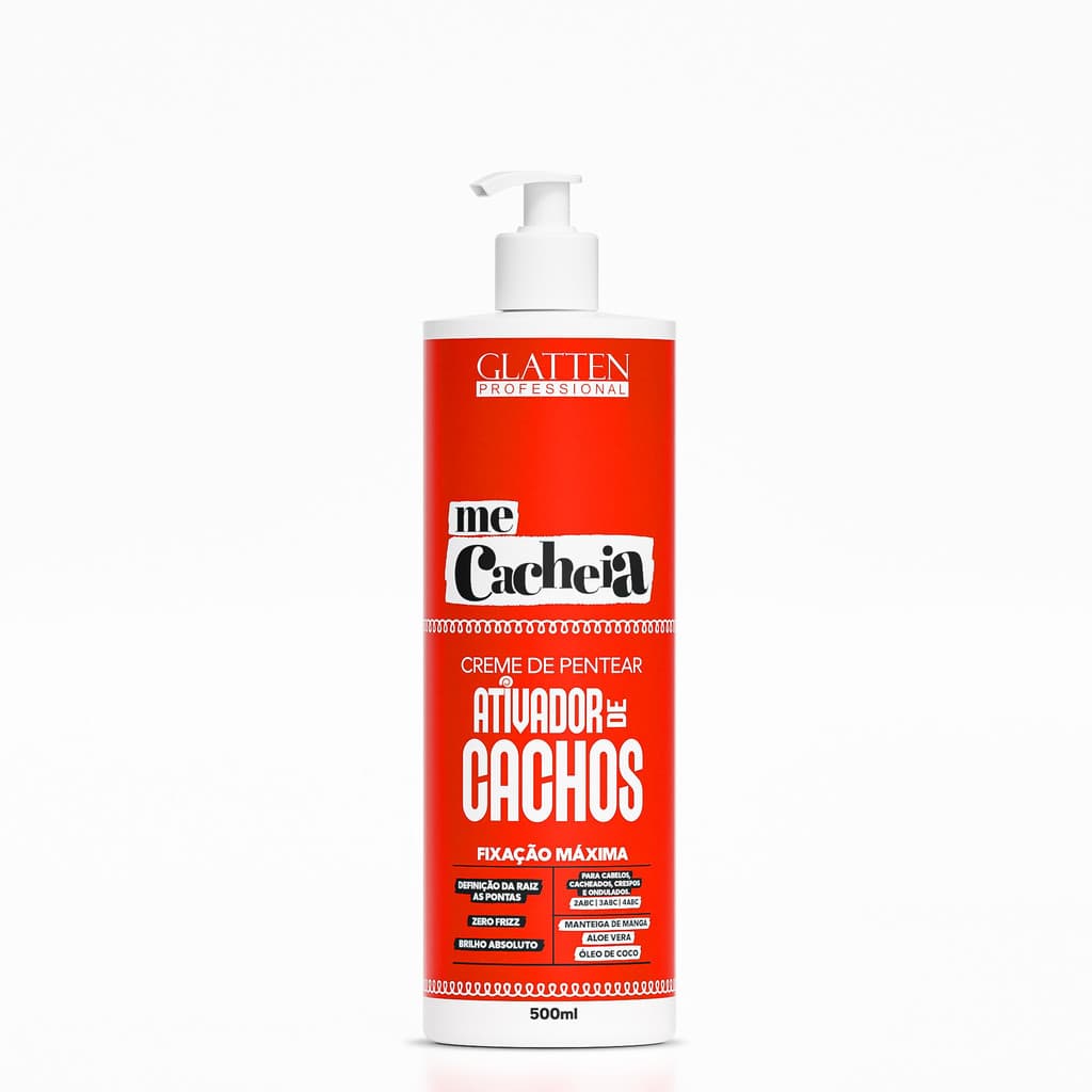 Creme de Pentear Ativador De Cachos  Me Cacheia 500ml