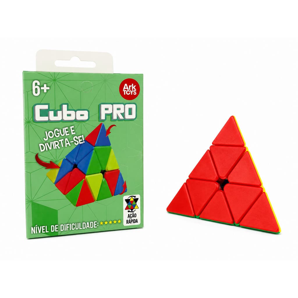 CUBO MÁGICO TRIANGULAR 3X3 7 CM PRO