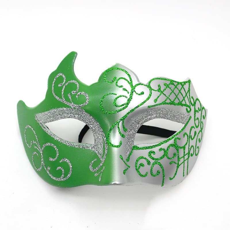 Máscara criativa pintada meia face Baron bonito adereços de máscaras Bar festa atmosfera masquerade desempenho de dança