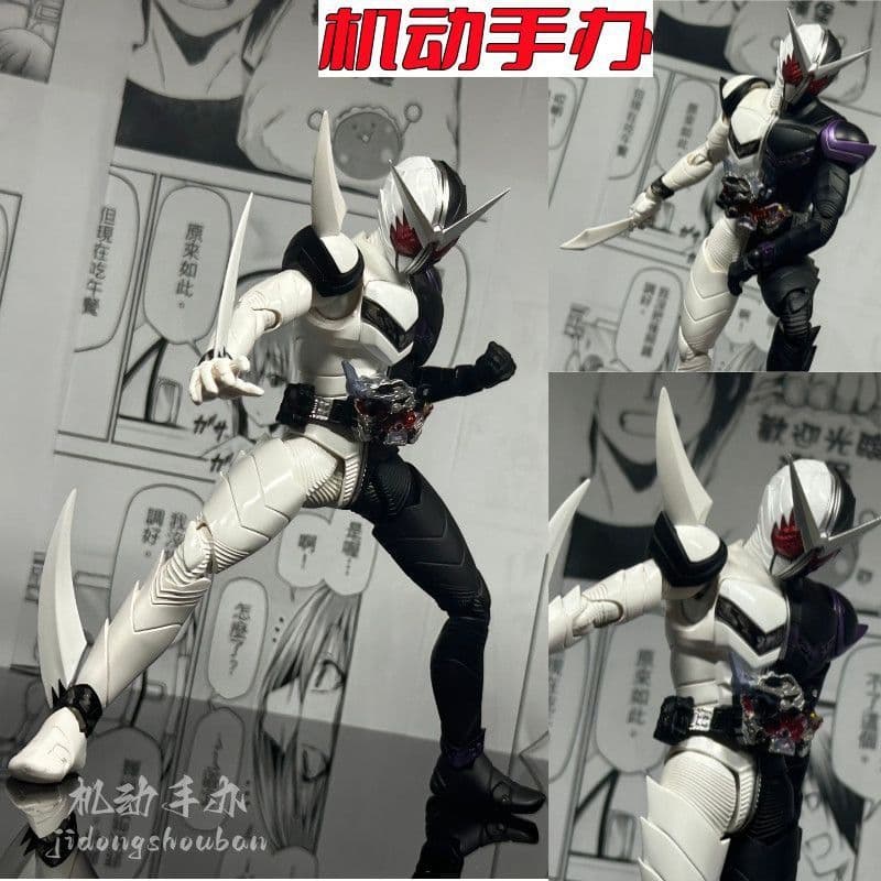 SHF Kamen Rider Osso Real Escultura Presas Ace Titan Kong I Armadura Luta Modelo de Presente Móvel Figura Brinquedo