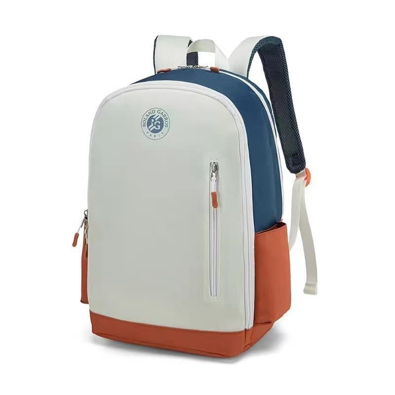 115Q Bolsa de tênis de marca conjunta de rede francesa feminina 2-3 pacotes mochila de duas cores