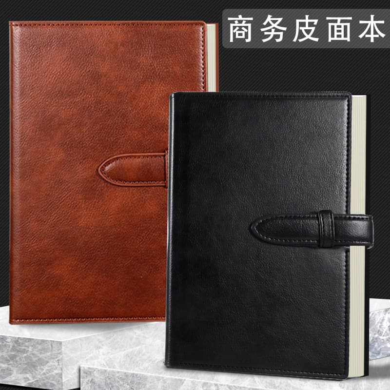 Bloco de notas espesso de negócios High-End Simples b5 Fivela Notebook Escritório Bloco de notas Diário A5/B5 Literário