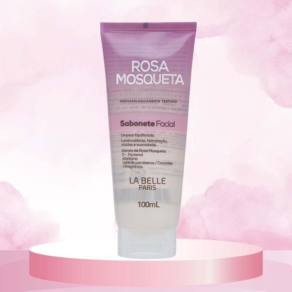 Sabonete Facial Rosa Mosqueta La Belle Paris 100ml