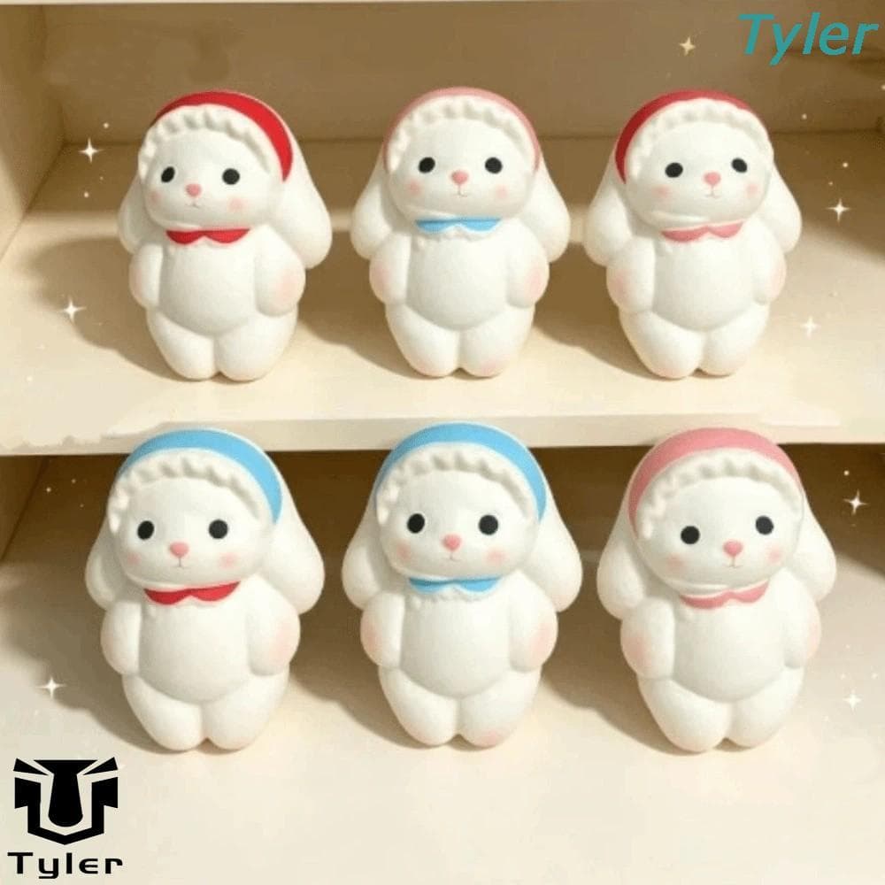 Brinquedos Moles De Coelho TYLER , De Apertar Com Ascensão Lenta De Cores Sortidas , Recuperação