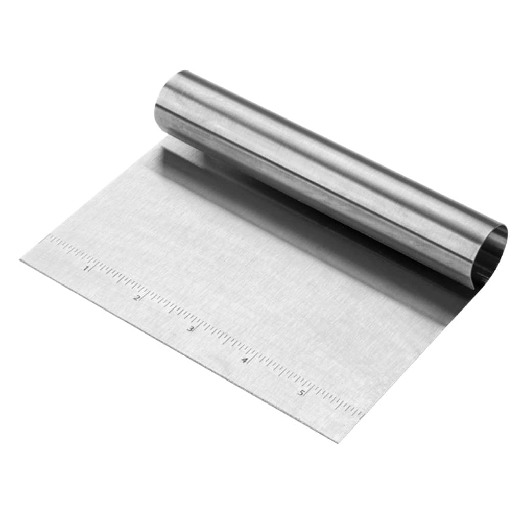 Espátula cortador raspador de massa aço inox allonsy 15cm  un