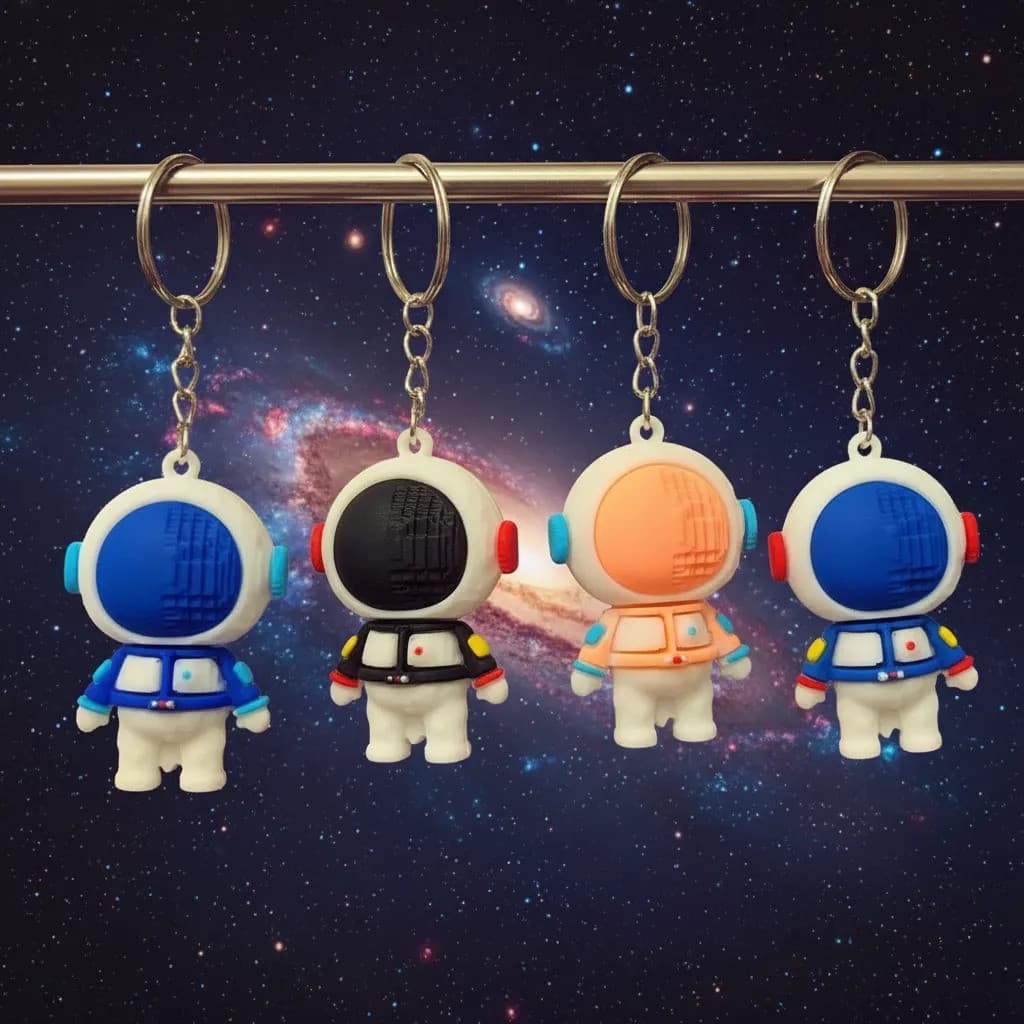 12 Chaveiro Astronauta Atacado Festa Lembrancinha Brinde