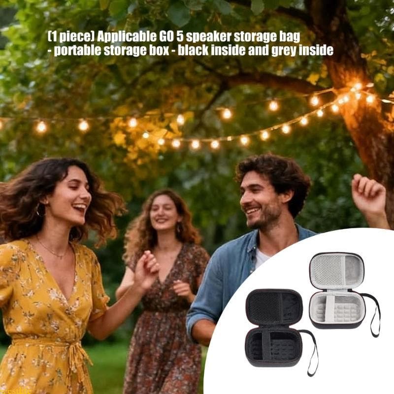 Bolsa Transporte Para Alto-Falante Viagem Alça Ergonômica GO5 Fácil Mobilidade Atividades Ar Li