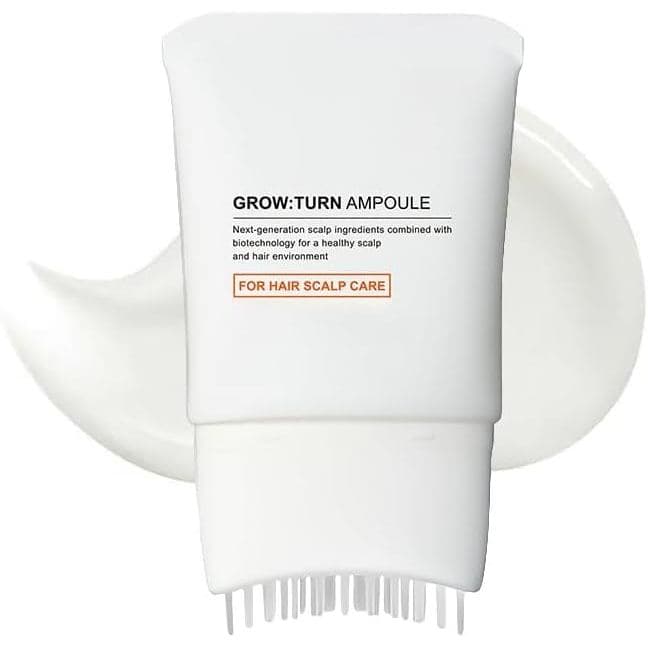 Ampola GrowTurnScalp, Nutre o Couro Cabeludo e Fortalece o Cabelo, Com Aplicador