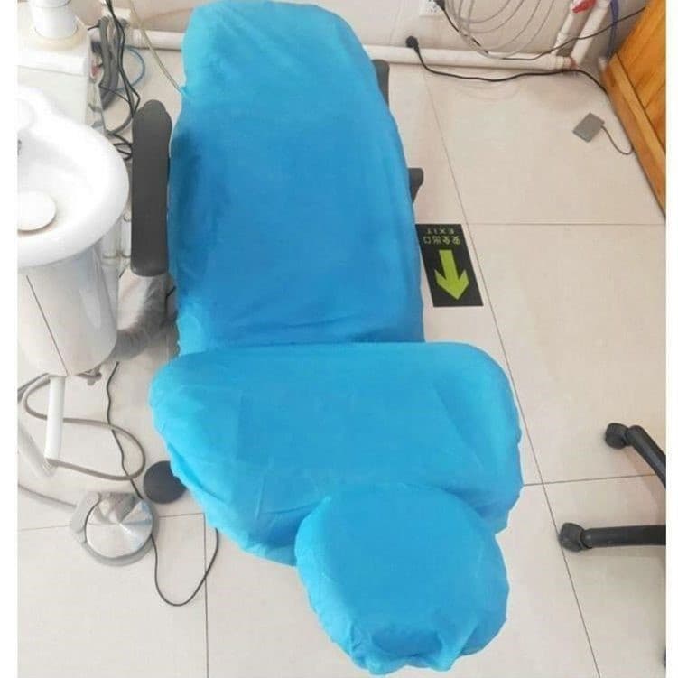 Capa para cadeira de tratamento, capa não tecida, uso dental Oral, proteção contra poeira de três peças, capa descartáve