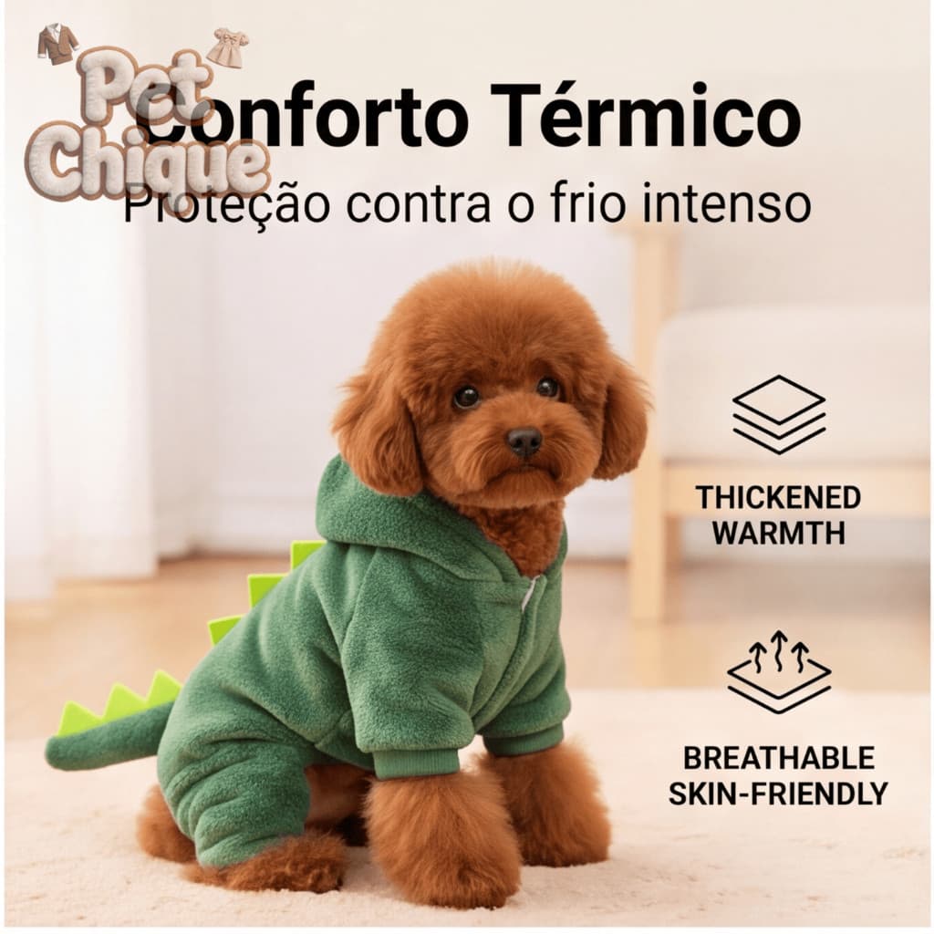 Pet Chique - Camiseta para Filhotes |     Roupa Confortável de Algodão para Meia Estação para Cães Pequenos e Médios OQG
