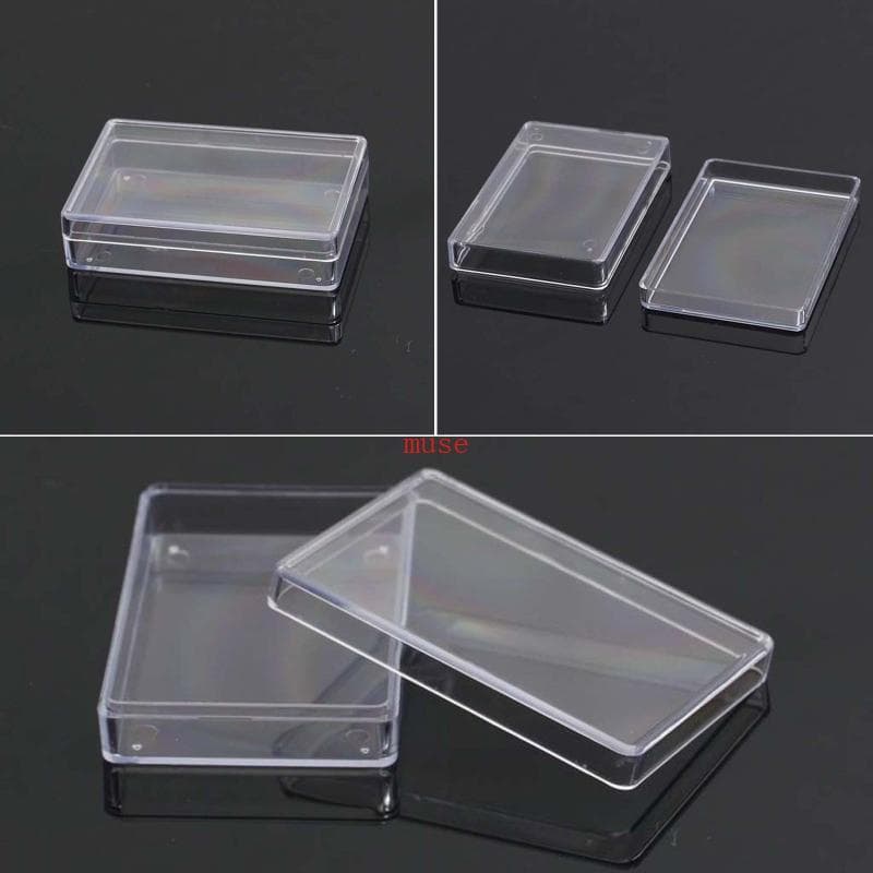 muse Caixa De Armazenamento Transparente Para Conjunto De Cartas De Jogar , Embalagem