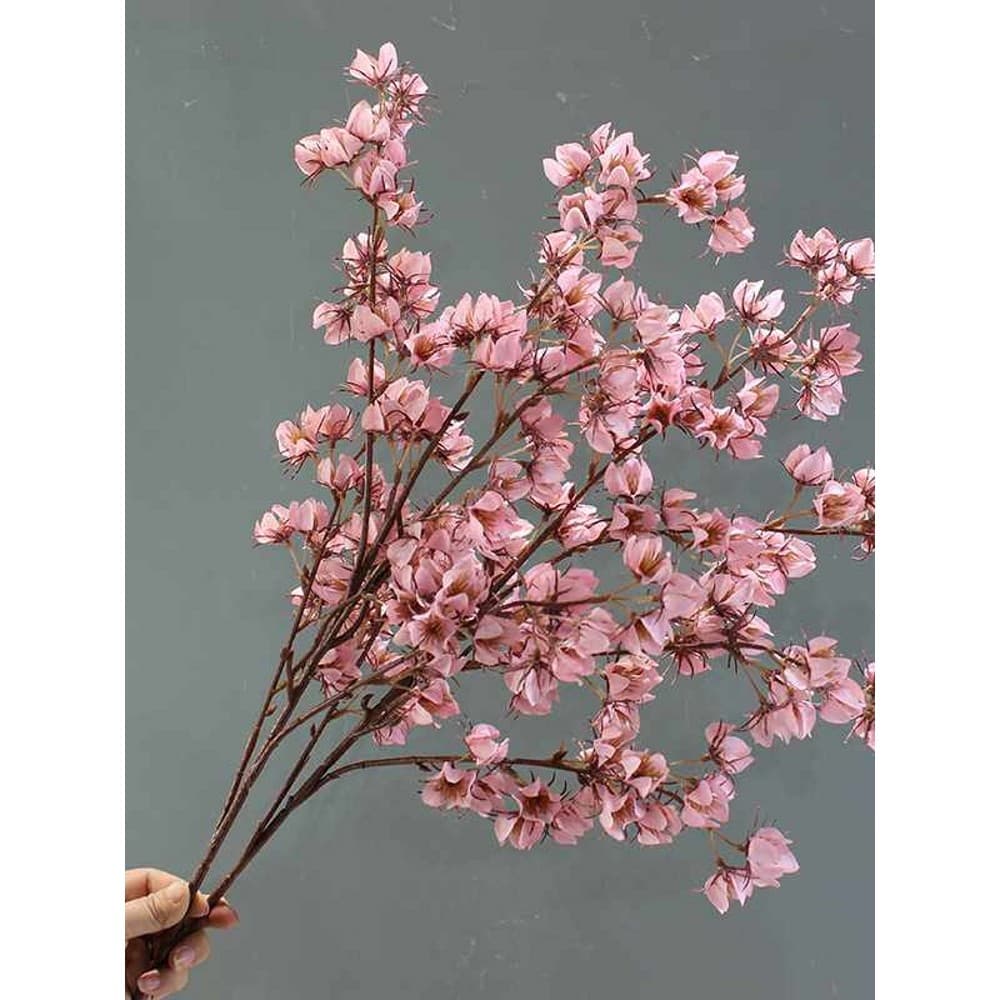 Casamento flor falsa cerimônia de flor de plástico coração orquídea teto de casamento guia de estrada decoração simulaçã