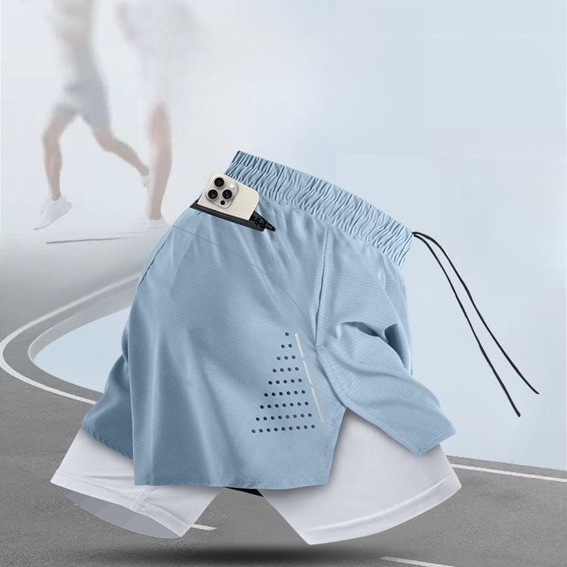 Shorts curtos masculinos verão estilo fino esportes americanos novo estilo calças de três pontos Casual solto de secagem