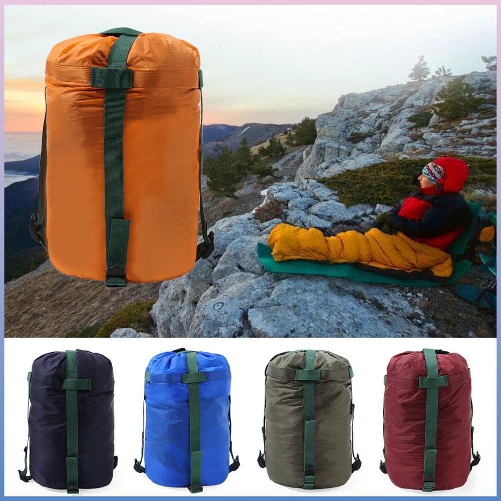 Sacos De Dormir Ao Ar Livre Durável Compressão Material Saco Pacote De Armazenamento Caminhadas