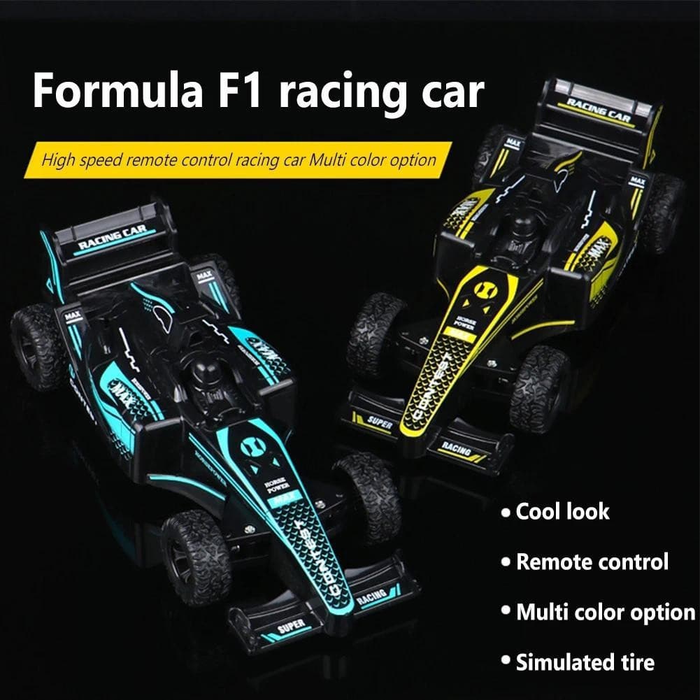 Brinquedos Infantis Carro De Controle Remoto Elétrico Quatro Vias Sem Fio Carregamento Alta Velocidade Deriva F1 Corrida