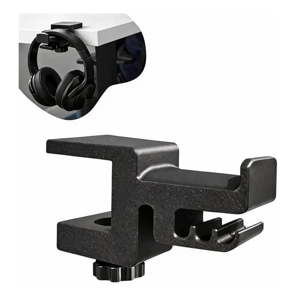 Suporte Fone De Ouvido Headset De Mesa Gamer Reforçado