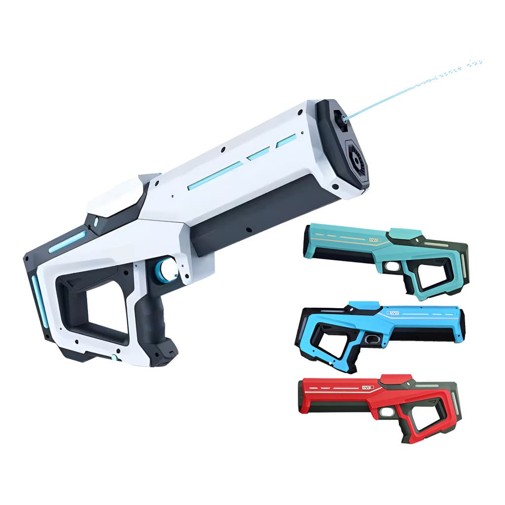 Arma Pistola De Água Elétrica Brinquedo Praia Piscina Spray