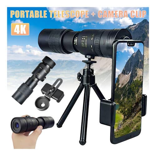 Telescópio Monocular Profissional Super Zoom Aumento Luneta RS