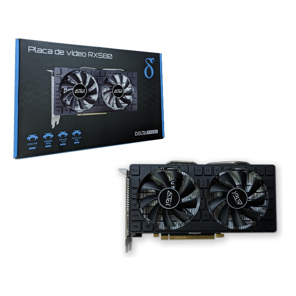 Rx 580 Delta 8gb  Custo-benefício Em Alto Desempenho