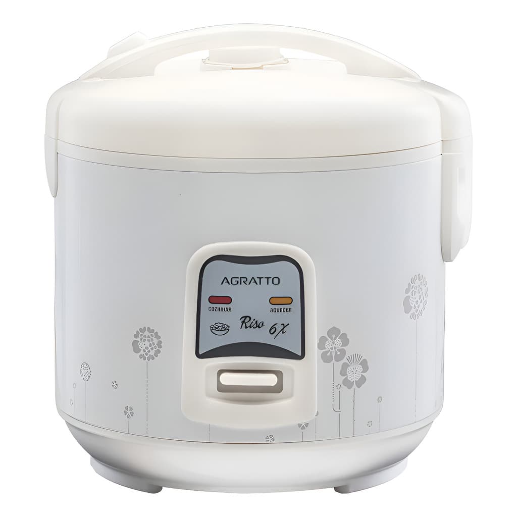 Panela De Arroz Elétrica Agratto 400W Compacta e Prática