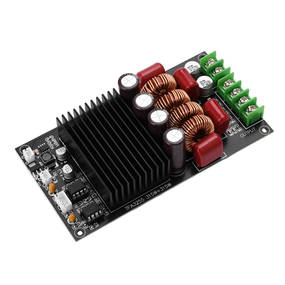 TPA3255 600W Fever Hifi Placa Amplificadora De Som Digital Amplificador De Alta Potência Canal Duplo 2x300W