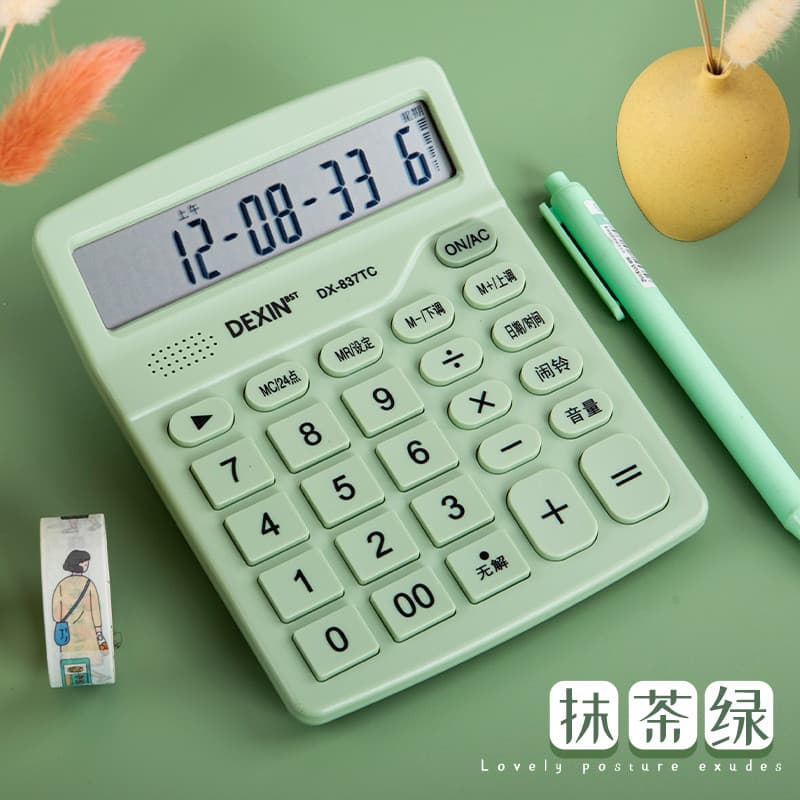 Calculadora de pronúncia ao vivo Contabilidade financeira Escritório Modelo de voz Multifuncional Comercial Máquina de c
