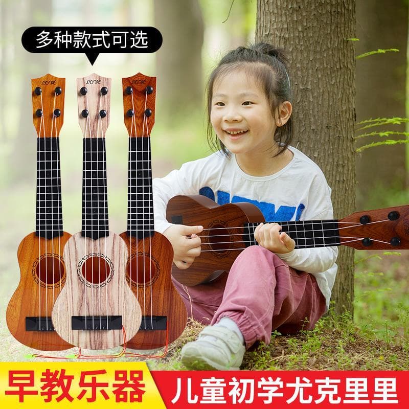 Ukulele violino infantil brinquedo menina menino iniciante pode jogar instrumentos musicais violino ukulele