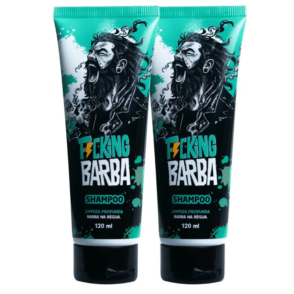 Kit Shampoo para barba Duplo FuckingBarba