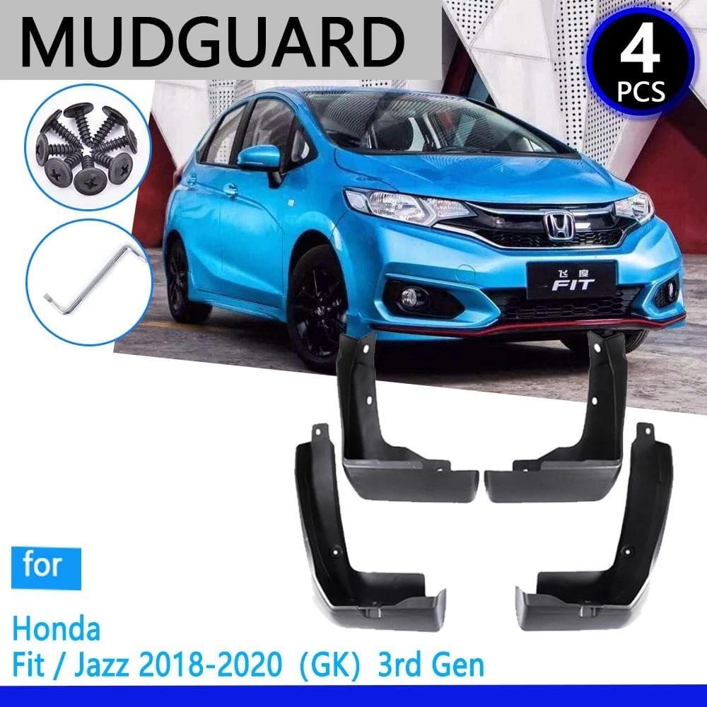 Para-Lamas Adequados Honda Fit Jazz GK 2018 2019 2020 Acessórios Do Carro Mudflap Fender Peça De Reposição Automática