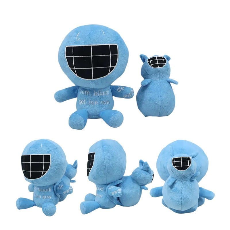 Boneco de Pelúcia Bluudude, Brinquedo de Pelúcia Robô Gato Conectado Get Inn Now