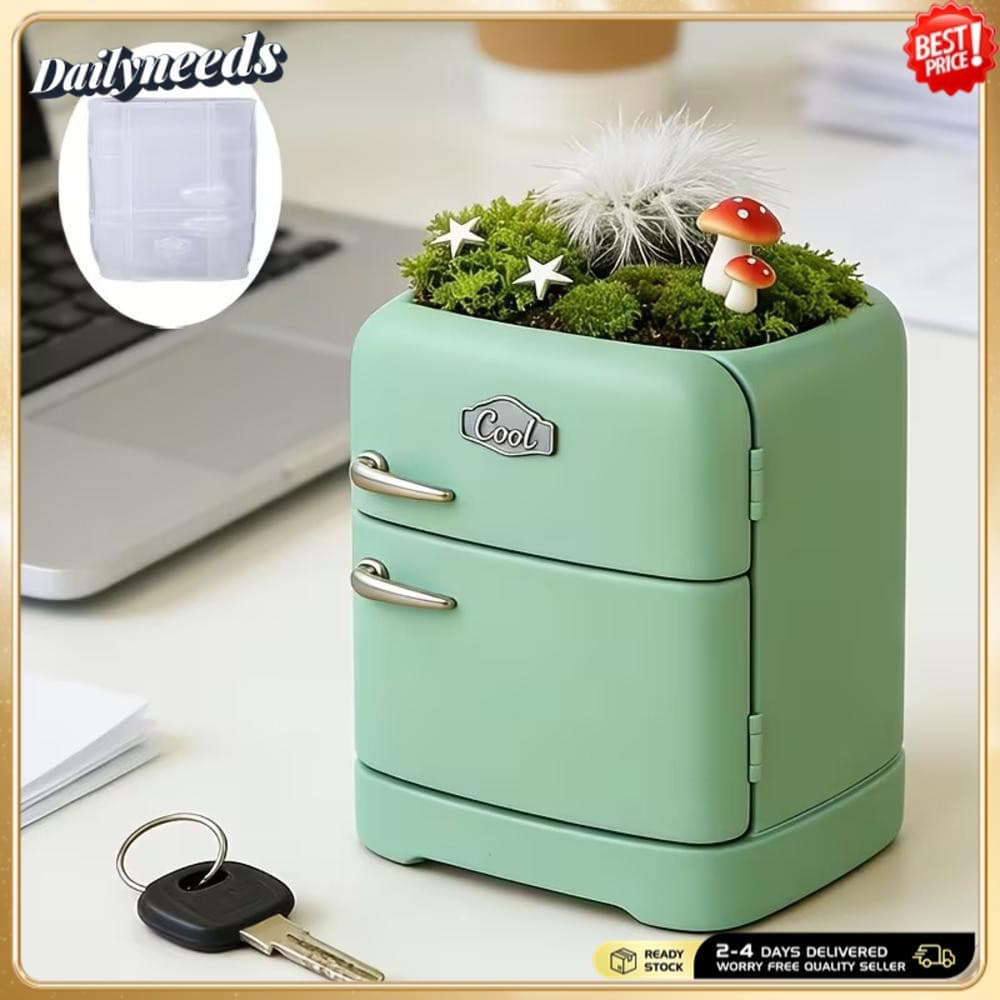 Molde Retrô Para Plantador , Fácil De Desmoldar , Formato De Geladeira , Elástico , Seguro Fazer Presente , Decoração De