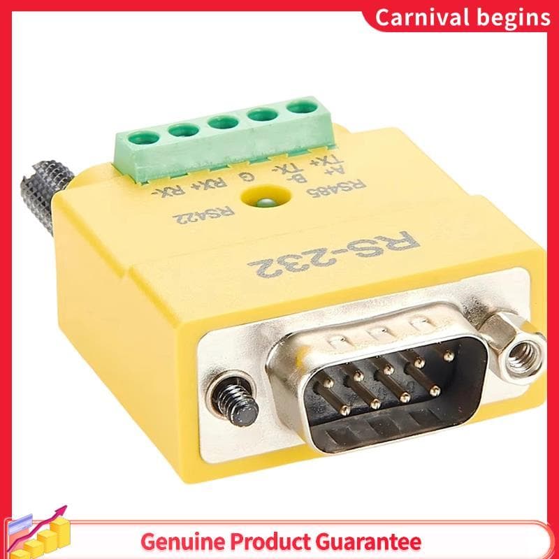 [haydenk1] Conversor RS232 Para RS485 DB9 Conector Macho Módulo Interface RS485 Comunicação Serial DB9