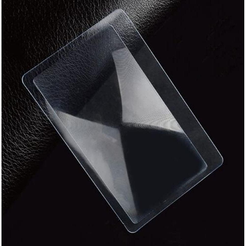 Lentes de Aumento Drema do Tamanho de Cartão de Crédito, Lentes de Aumento para Carteira 3X para Leitura ou Acionador de