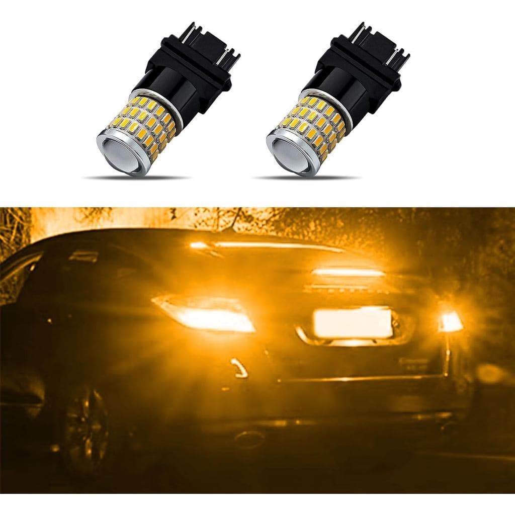 2 Lâmpadas LED 3157, Lâmpadas de Substituição LED 3056 3156 3057 4157, Lâmpadas LED Super Brilhantes para Sinalização de