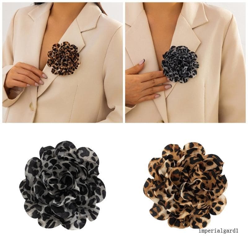 Imp Impressão Duckbill Clipe Broche Exagerado Floral Forma Corsage Versátil Acessório Para Mulh