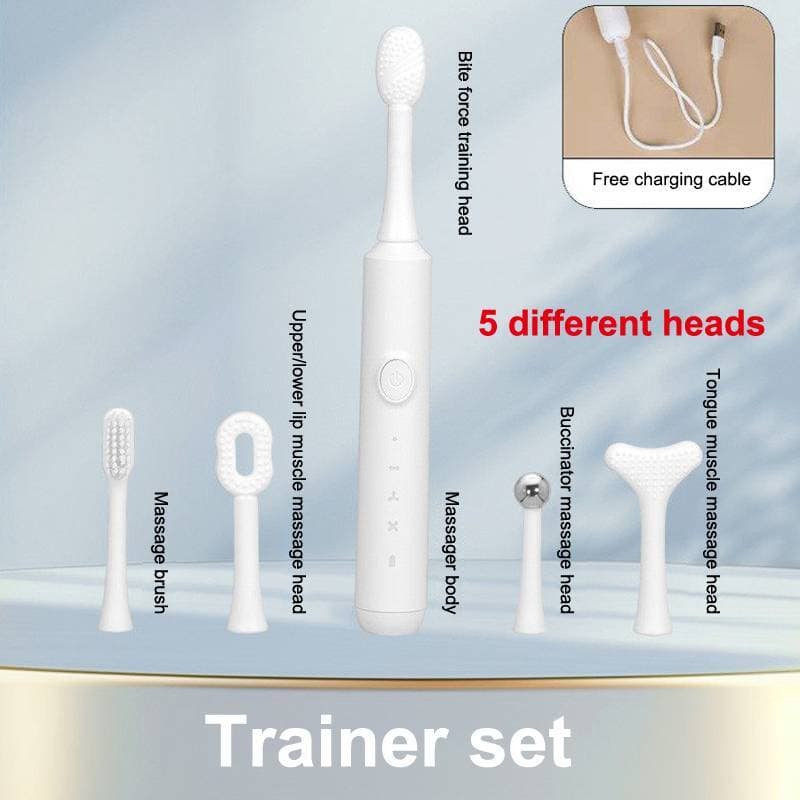 Warmwing Língua Elétrica Treinamento Muscular Dispositivo De Recuperação Boca Ferramentas Massagem Com Cabeças Substitui