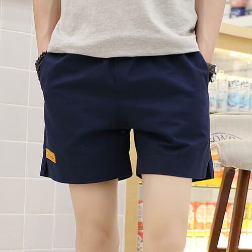 Verão meninos shorts na moda versão coreana magro-ajuste calças masculinas de três pontos puro algodão Casual Super shor