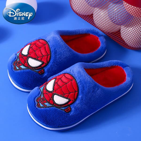 | slippers | ✣Homem-aranha inverno crianças chinelos de algodão meninos meninos antiderrapante dos desenhos animados fun