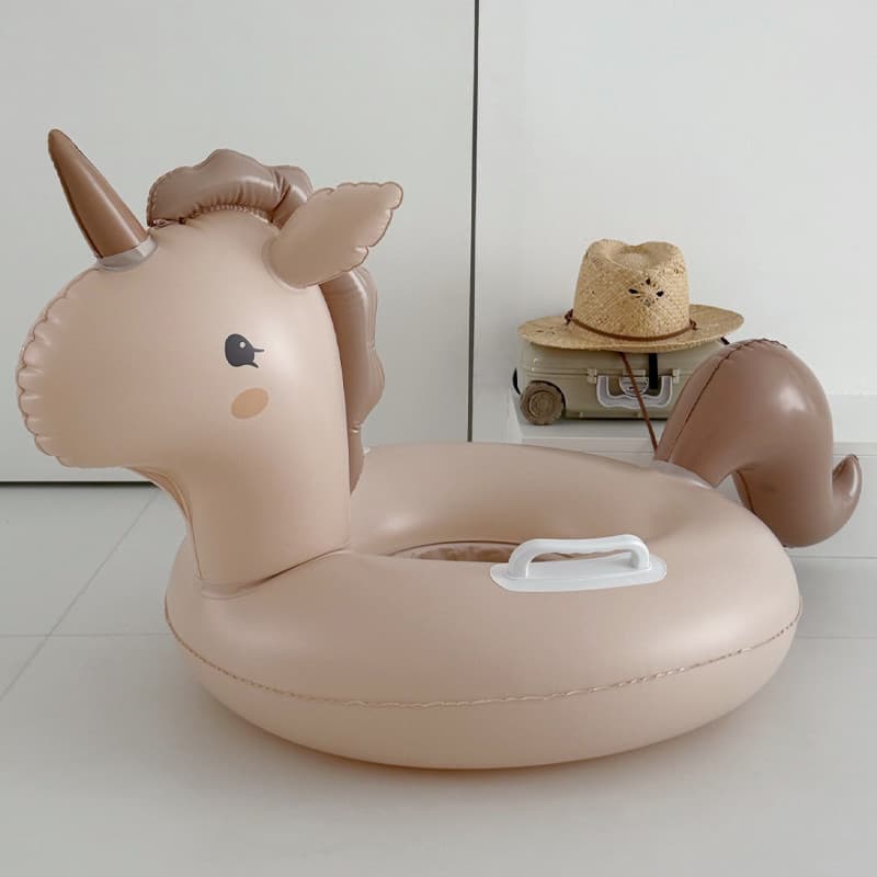 Versão coreana anel de natação das crianças Anti-capotamento assento do bebê brinquedos de água infláveis bebê flutuante