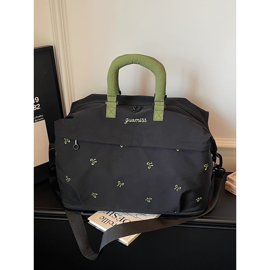 Bolsa feminina leve de grande capacidade, novo estilo, bolsa de viagem, esportes, academia, bolsa de armazenamento mascu
