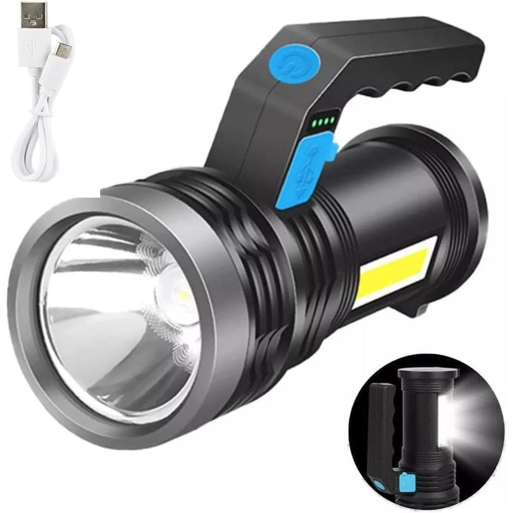 Lanterna Searchlight Holofote Led Portátil Para Acampar  top