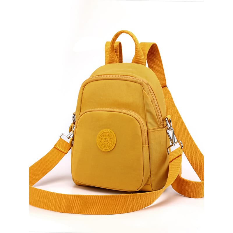 Oxford pano mochila feminina pequeno saco moda leve viagem 2023 novo estilo lona Mini bolsa de ombro feminino à prova dw