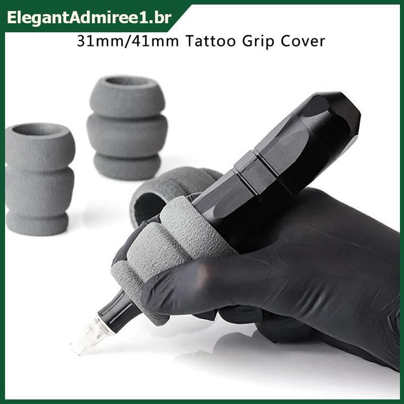 ELEGA 1 Unidade 31/41 Mm De Espuma De Memória Para Tatuagem Capa Máquina De Caneta Ferramenta De Cobertura