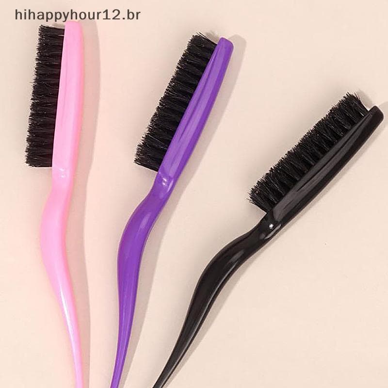 HIHAP Pente De Estilo De Cabelo Profissional Feminino Ferramenta De Cabeleireiro Com Cerdas Para Cabelos Longos