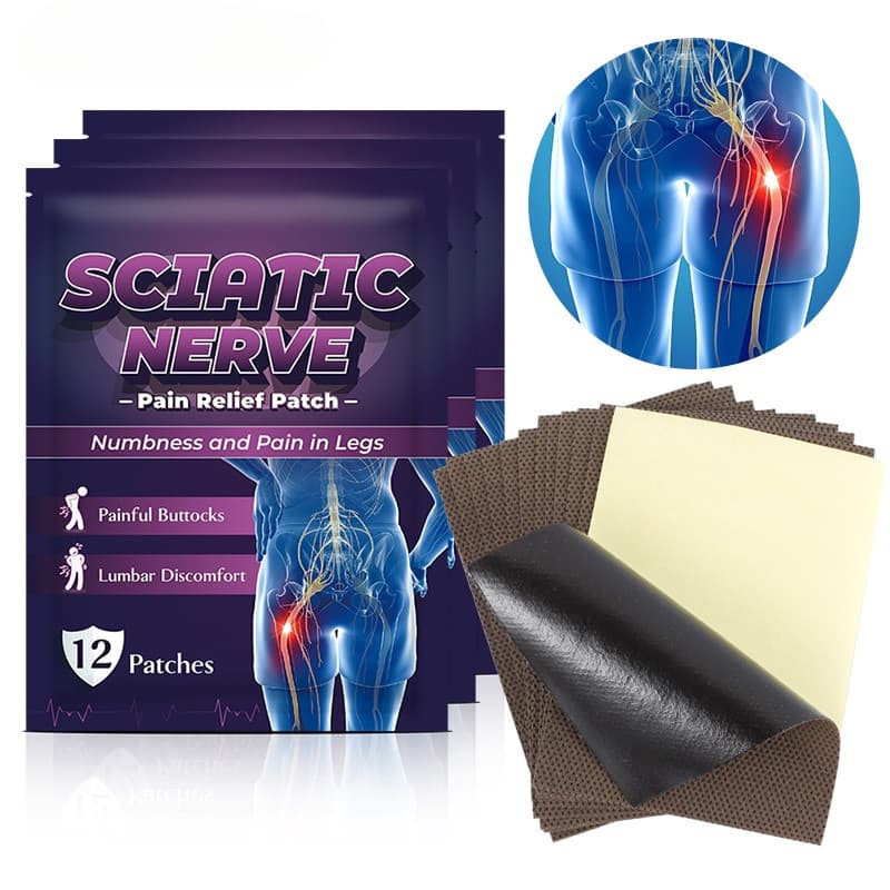 Pasta para Alívio da Dor Ciática para Tratamento do Piriforme no Quadril, Artrite Muscular, Dor Ortopédica, Saúde Ortopé
