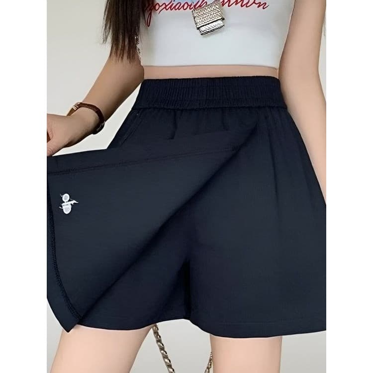 人~Coreano Único * 2025 Verão Simples Casual All-Match Culottes