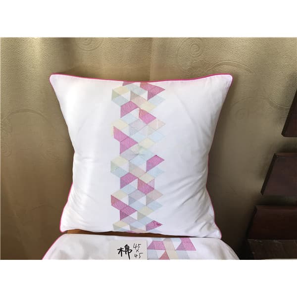 Variedade pano de algodão branco bordado estilo impressão melhoria da casa modelo quarto capa almofada fronha sofá encos