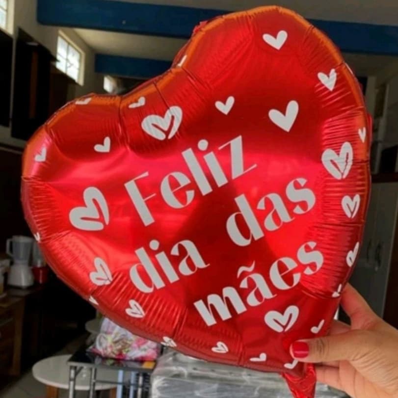 Balão Dia das Mães 45cm – Balão Decorativo para Festa e Surpresa de Dia das Mães