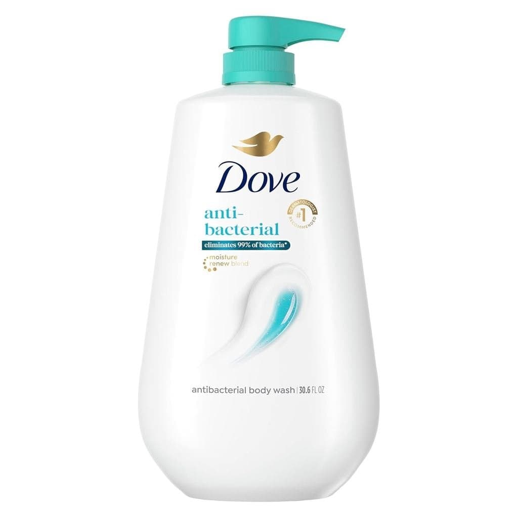 Sabonete Líquido Dove com Bomba Antibacteriano para Todos os Tipos de Pele Protege contra o Ressecamento 30,6 oz