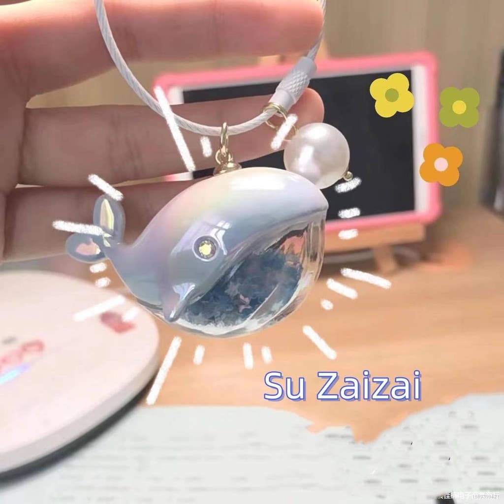 Filme Quando Eu Tenho Para Você Chaveiro De Baleia Estilo Su Zaizai Pingente De Bolsa Escolar De Casal